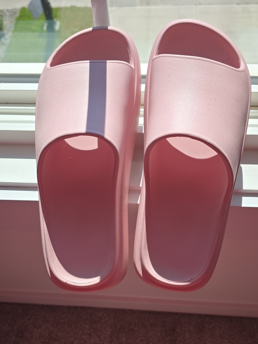 Women's Platform Slide Sandals - Pink Size 8.5/9